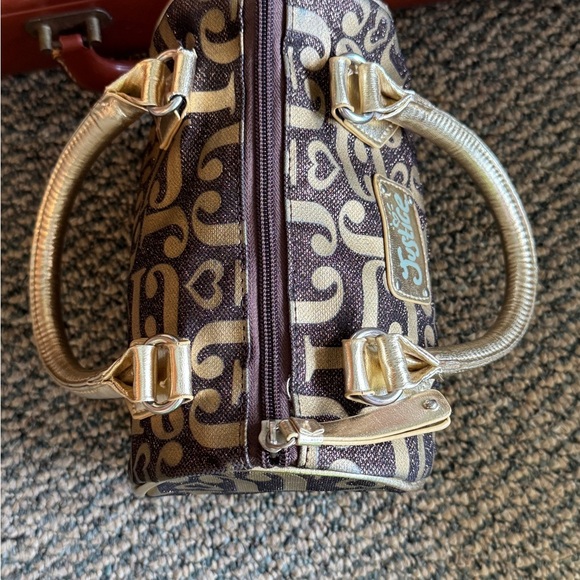 Justice Brown And Gold Bag - Picture 7 of 7